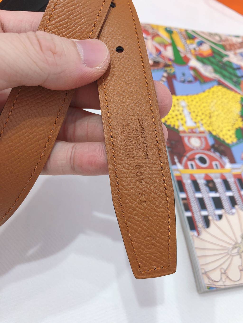 H**mes belts 24mm